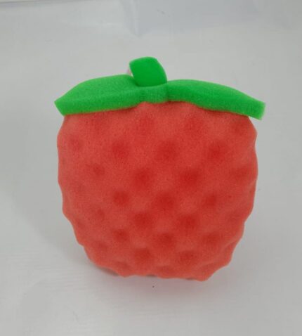 Esponja Corporal Fruta Vermelha Antibacteriana Pele Sensível Limpeza Profunda Banho