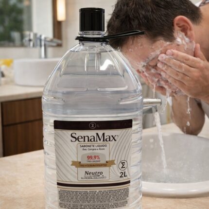 Sabonete liquido Antisséptico para mãos, corpo e rosto 2l