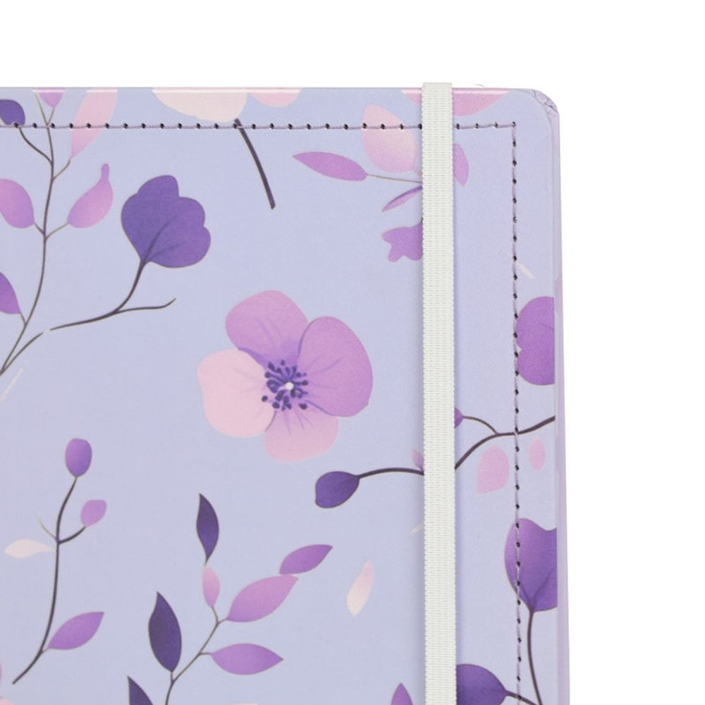 Caderno Violeta Grande G Capa Dura Disco Reposicionável Disko - Imagem 4