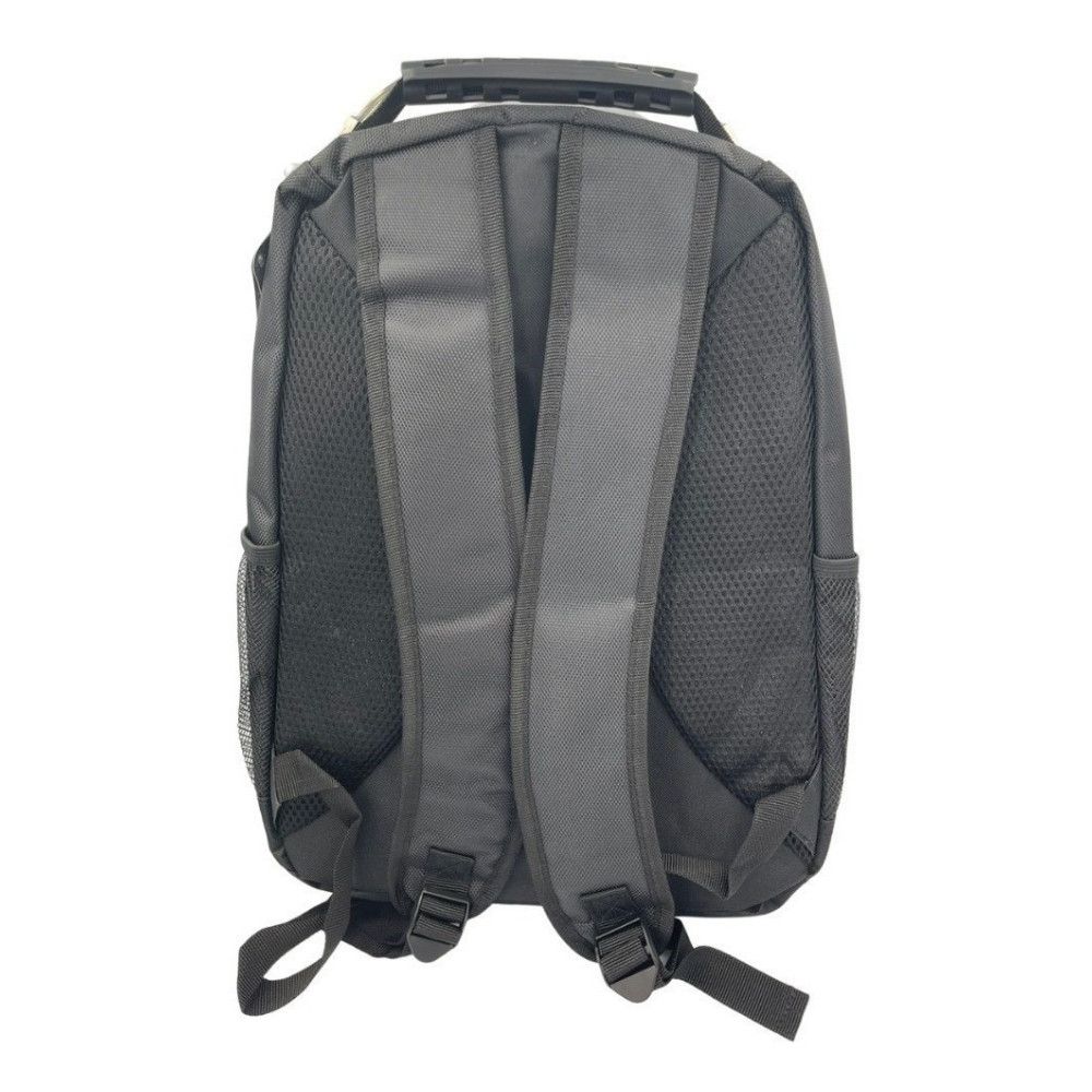Mochila Reforçada para Notebook 15,6'' Escolar Faculdade com Múltiplos Compartimentos Preto - Imagem 2