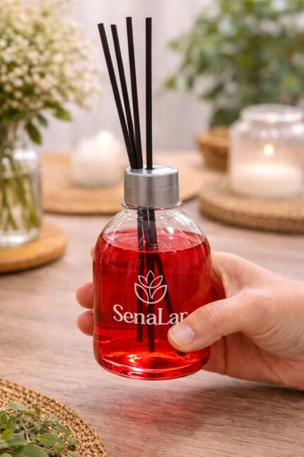 Difusor de aromas Morango 250ml - VERMELHO