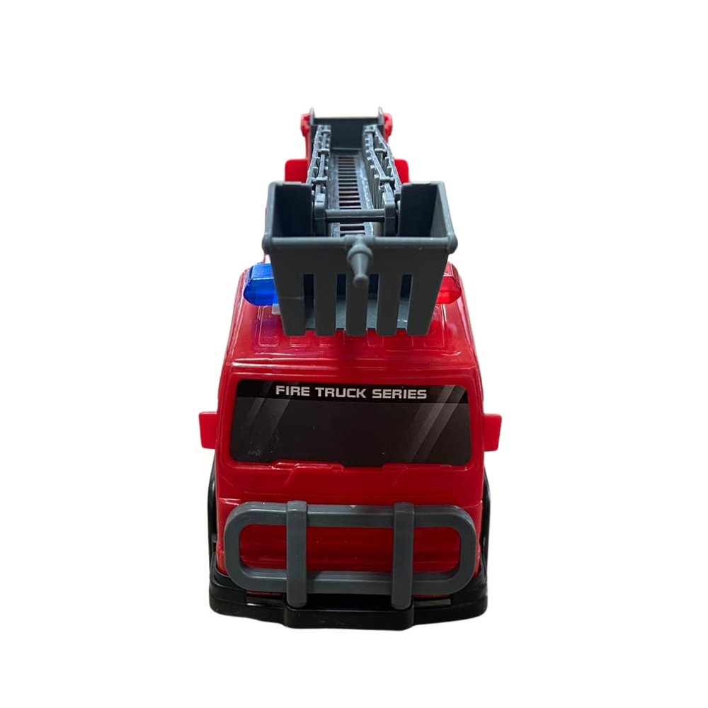 Caminhão de Bombeiro Controle Remoto Vermelho com Luzes e Sons Infantil 6+ Anos - Imagem 4