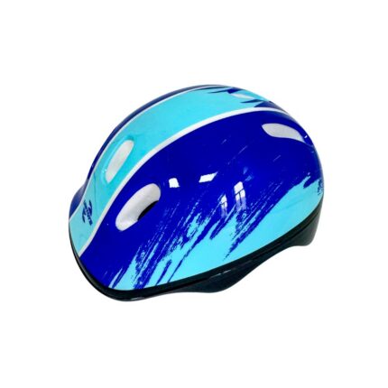 Kit Proteção e capacete Infantil Completo 7 peças - Azul