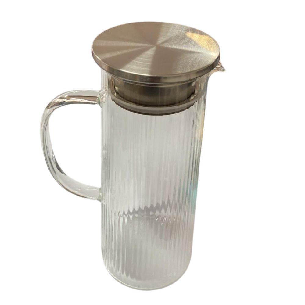 Jarra de Borossilicato Acqua com Tampa em Inox 1,4L - Imagem 3