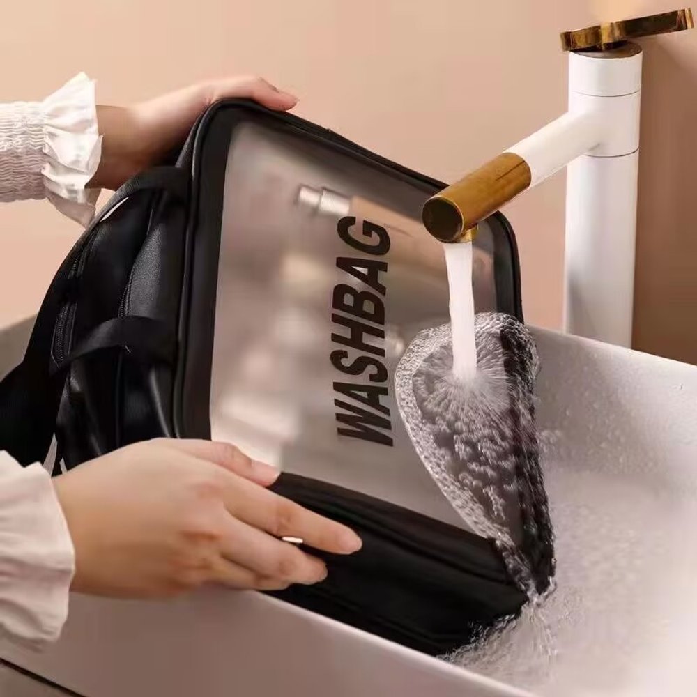 Necessaire Organizadora Sortida com Alça Resistente Compacta para Viagem e Uso Diário - Imagem 4