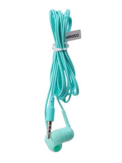 Fone de Ouvido com Fio Verde Modelo Conector P2 com Estojo de Proteção Confortável e Resistente