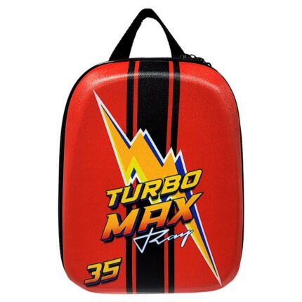 Mochila Infantil Turbo Max Ray Tamanho P Vermelha com Alças Ajustáveis e Compartimento Espaçoso