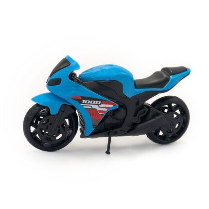 Super Moto 1000 Esportiva Pequena Sortida - Brinquedo Infantil Veículo com Rodas e Detalhes Realistas