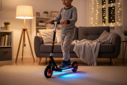 Patinete Elétrico Infantil - Laranja