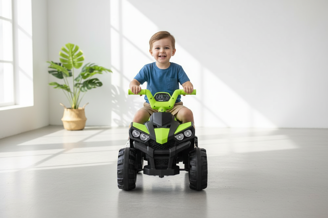 Quadriciclo Elétrico Infantil Adventure - Verde - Imagem 6