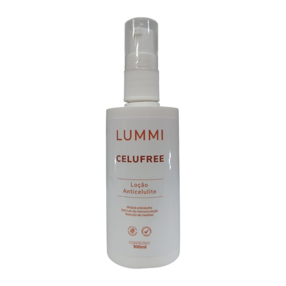 Loção Anticelulite Celufree 100ml Gel Redutor de Medidas Anti Celulite Pele Firme