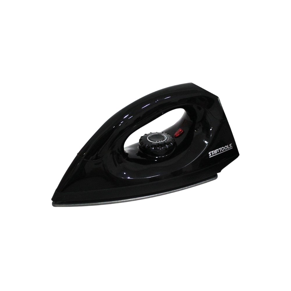 Ferro de Passar a Seco Soft 220V Preto Antiaderente Leve e Compacto Econômico - Imagem 3