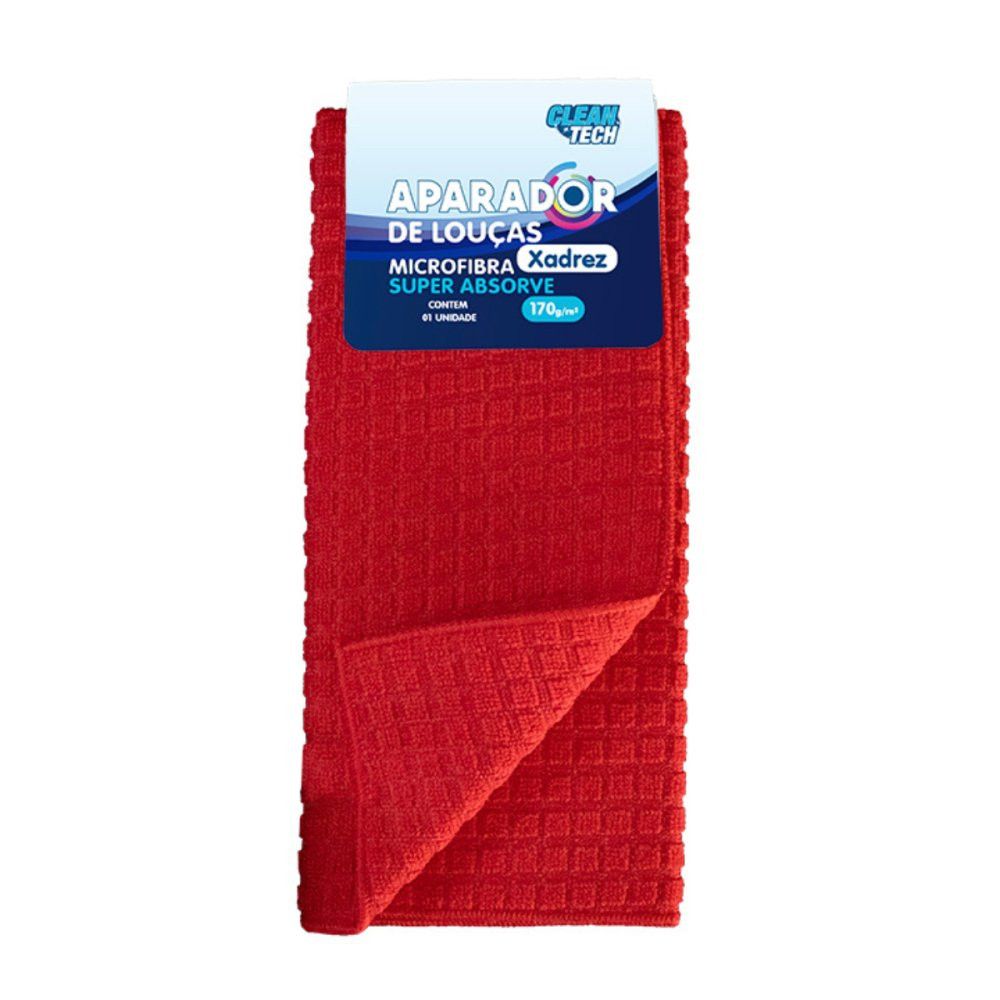 Aparador de Louças Microfibra Xadrez Sortido 50x30cm Durável Limpeza Fácil - Imagem 4