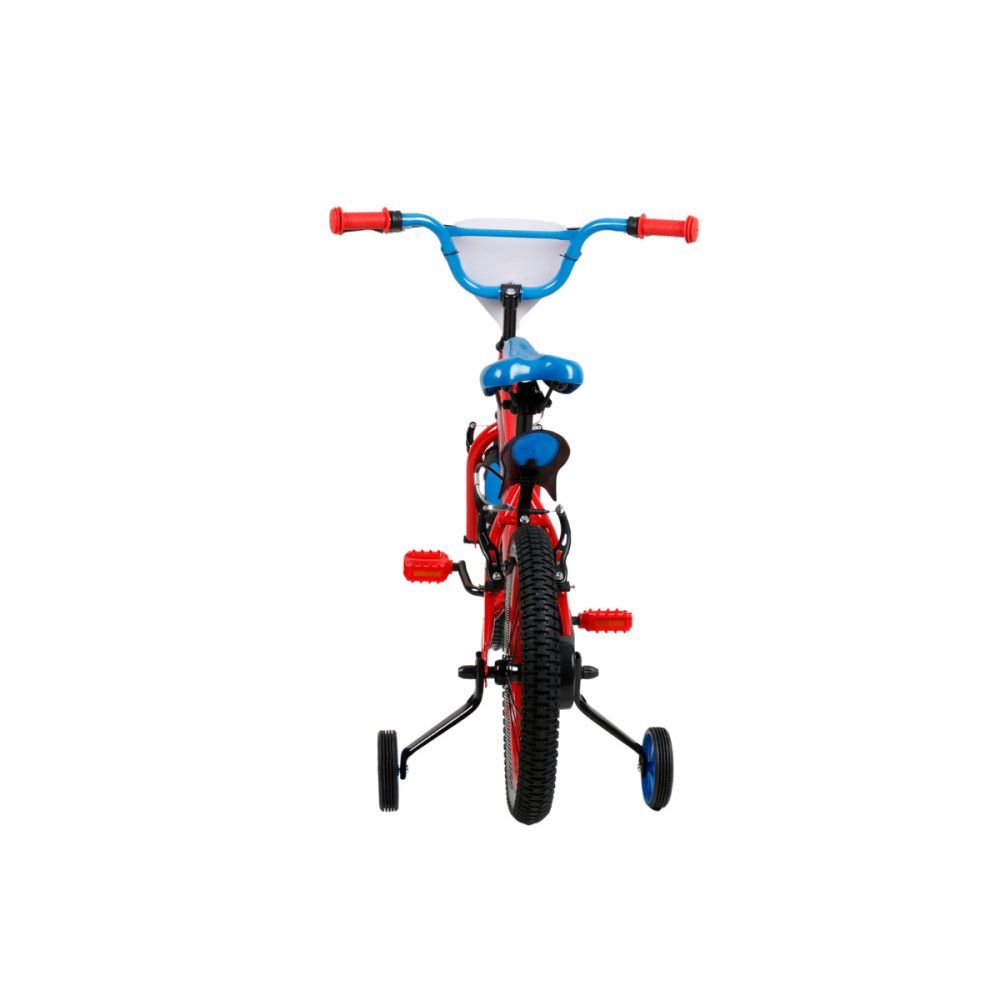Bicicleta Infantil Superman Aro 16 Rodas 16" Freio V-Brake Quadro Aço Azul e Vermelho - Imagem 5