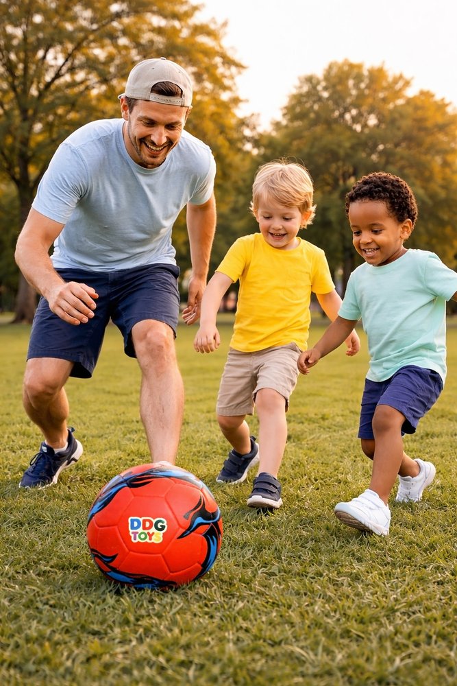 Bola Futebol Infantil N5 Texturizada Brinquedo Esportivo - Imagem 4