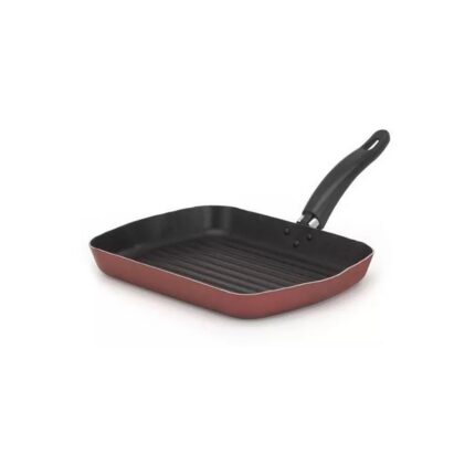 Frigideira Antiaderente Bifeteira Grill 28cm Alumínio Techflon Nacional Resistente