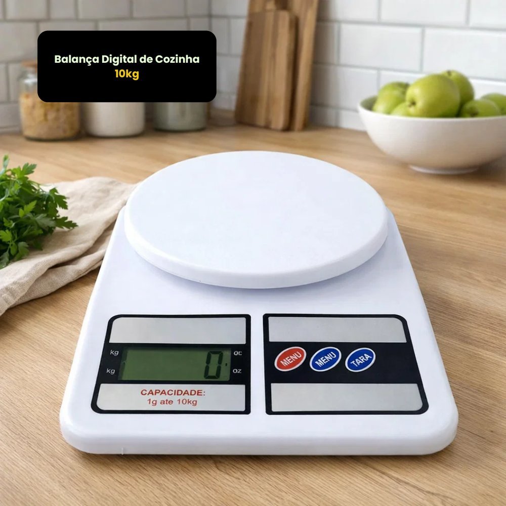 Balança Digital de Cozinha 10kg - Imagem 4