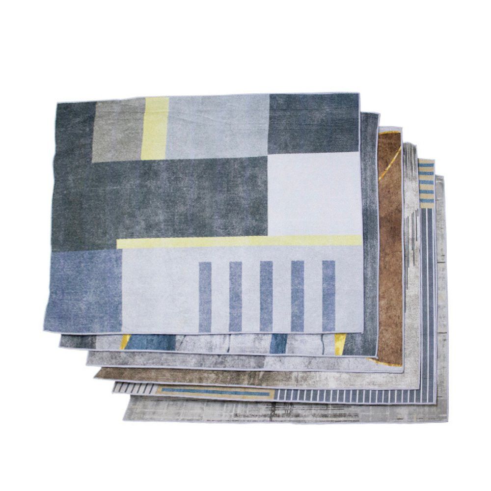 Tapete Premium Retangular 140x100cm Antiderrapante Para Sala Quarto Decoração - Imagem 2