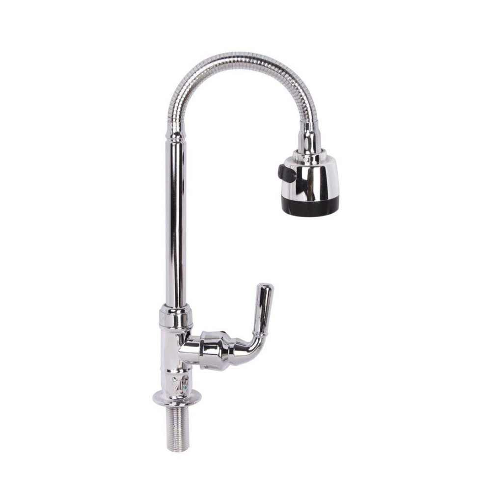 Torneira Gourmet Flexível para Mesa com Ducha Inox 1/2'' Cozinha Alta Qualidade - Imagem 3
