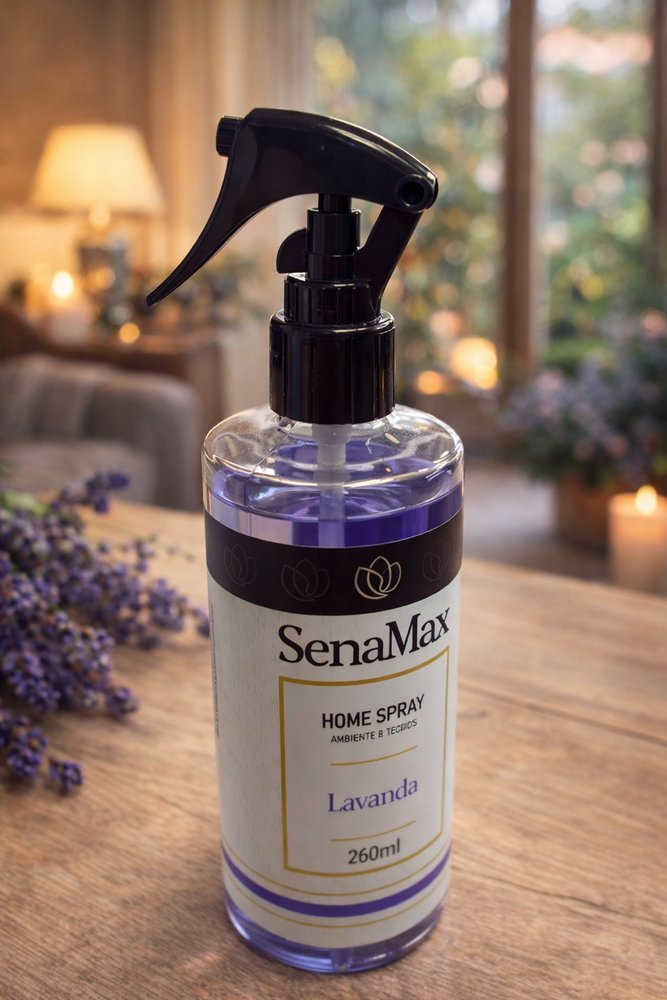 Spray Para ambientes e tecidos Lavanda 260ml - Roxa - Imagem 2