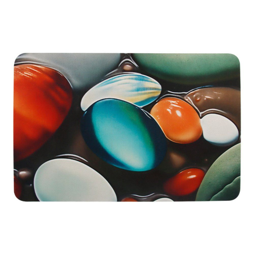 Tapete Premium para Banheiro Estampa Sortida Antiderrapante 45x70cm Algodão