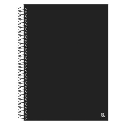 Caderno Universitário Espiral 20 Matérias 280 Folhas Tamanho A4 Capa Dura Reforçada com Divisórias Coloridas
