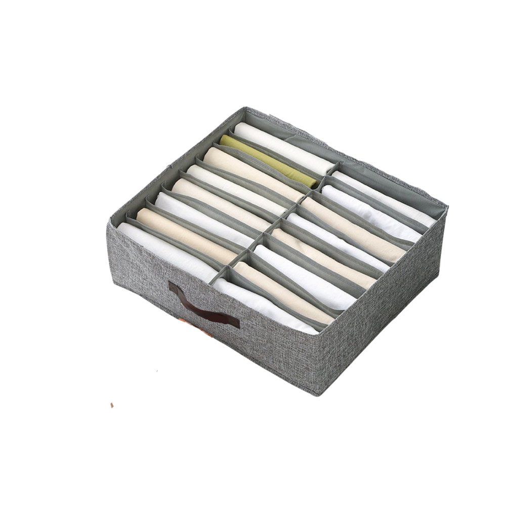 Organizador Multiuso 16 Divisórias Cinza 40x30x10cm Plástico Resistente para Escritório e Casa - Imagem 9