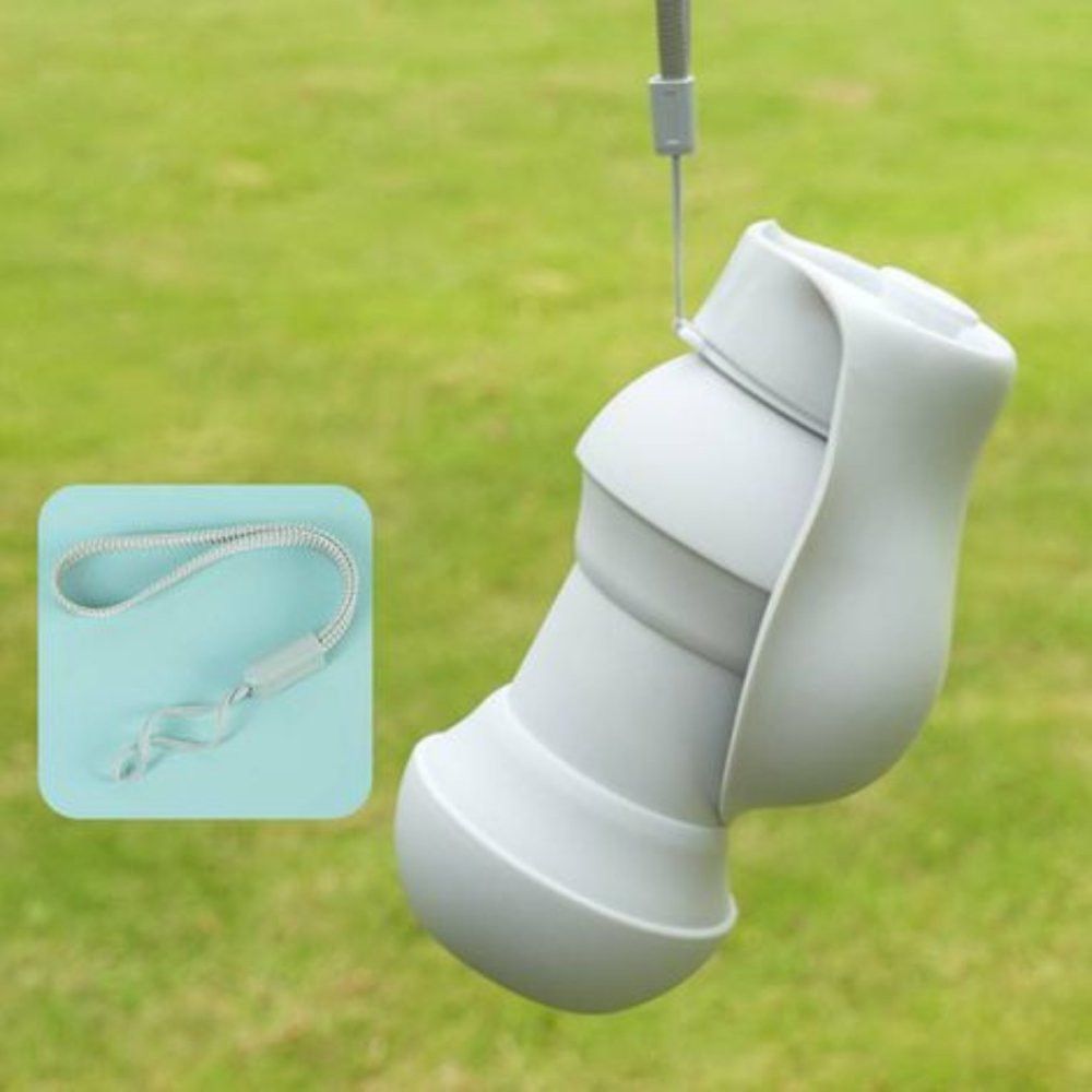 Bebedouro Portátil Para Pets Silicone - Imagem 2