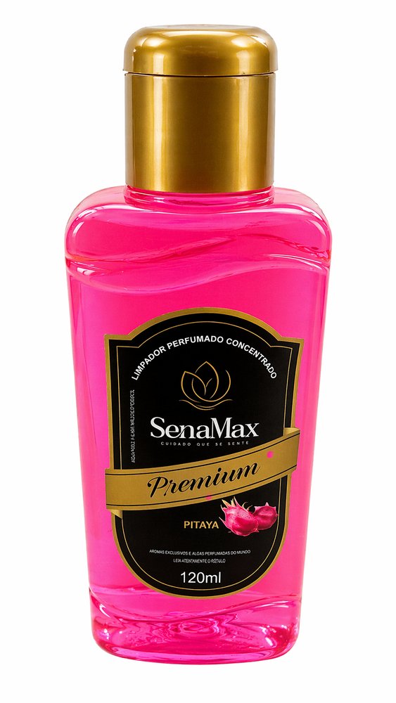 Limpador Perfumado Aroma Intenso Pitaya Premium 120ml - Rosa - Imagem 3