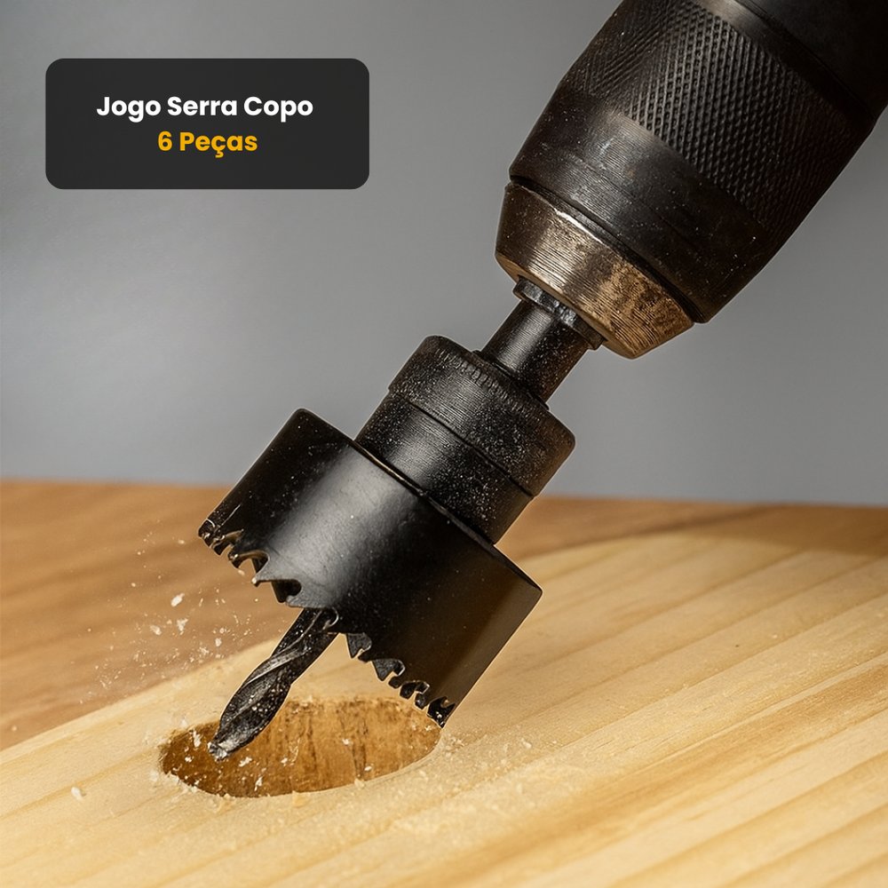 Jogo Serra Copo 6 Peças Aço Inox Antiderrapante Multifunções para Bebidas - Imagem 8