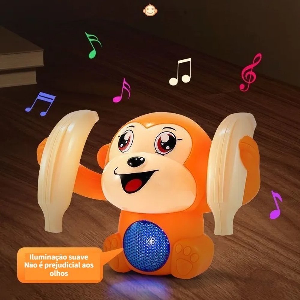 Brinquedo Infantil Animal Com Movimento e Ativação Por Toque Som - Imagem 3