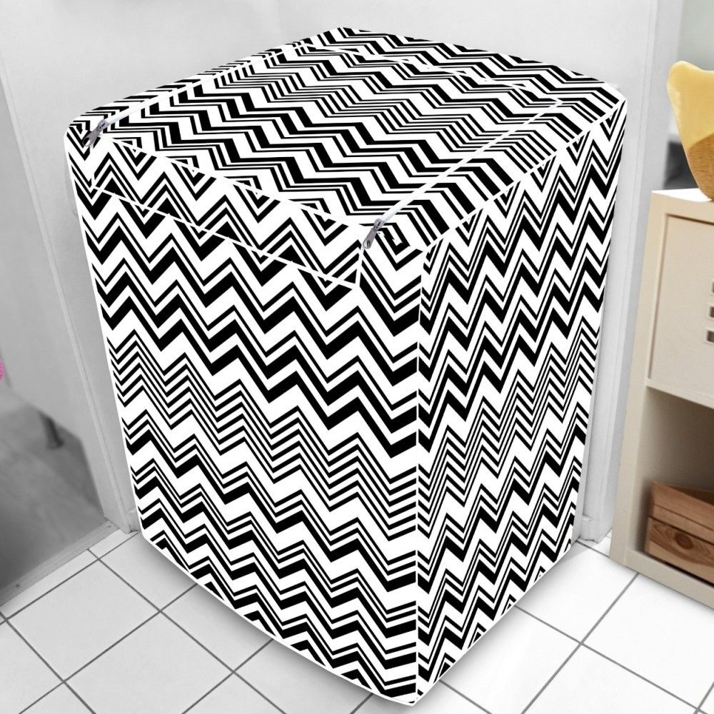 Capa Maquina de Lavar Com Abertura Superior c/ Ziper ZigZag P - Imagem 4