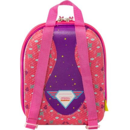 Mochila Infantil Patrulha Canina Tamanho P Roxa Resistente Escolar Infantil