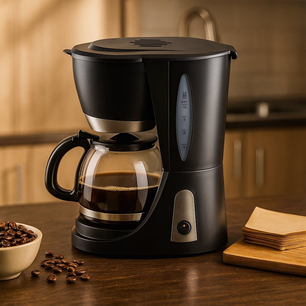Cafeteira Elétrica 30 Xícaras 127V Preta Bivolt com Timer e Função Manter Aquecida - Imagem 3