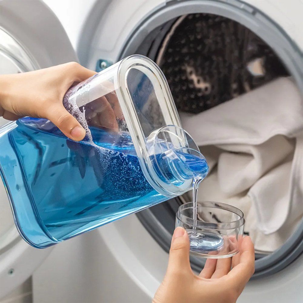 Dispenser Multiuso 2000ml Transparente com Bico Dosador para Cozinha Banheiro Escritório - Imagem 13