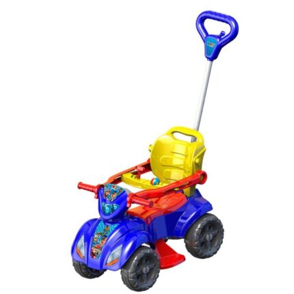 Quadriciclo Infantil Dog Azul para Menino com Assento Confortável e Rodas Estáveis