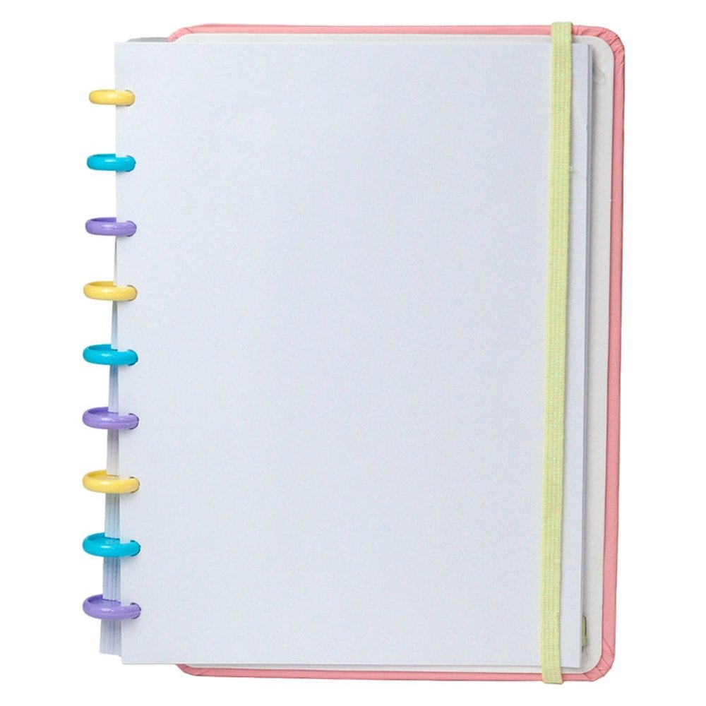 Caderno Tutti Frutti Médio M Capa Dura Disco Reposicionável Disko - Imagem 5