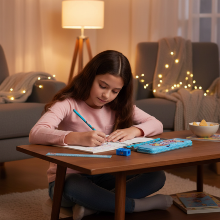 Kit Escolar Maria Clara e JP Completo com Estojo, Mochila, Lápis, Caderno e Acessórios Escolares