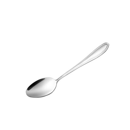 Kit 12 Colher de Sobremesa Gamma Inox Aço Inox Polido Cabo Ergonômico