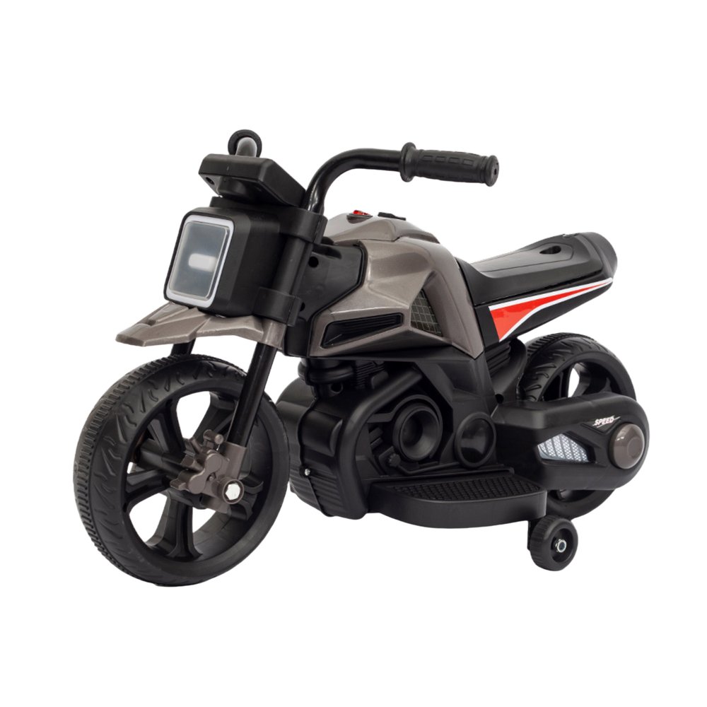 Moto Elétrica Infantil Dark Rider - Preta - Imagem 9