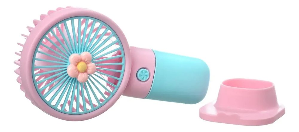 Mini Ventilador Portátil USB Recarregável