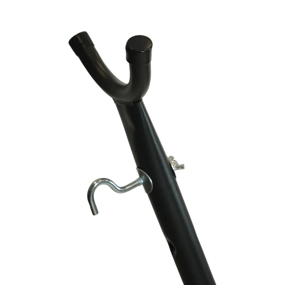Suporte para Rede Estrutura de Aço Reforçado com Ajuste de Altura e Base Estável 100cmx50cm - Imagem 5