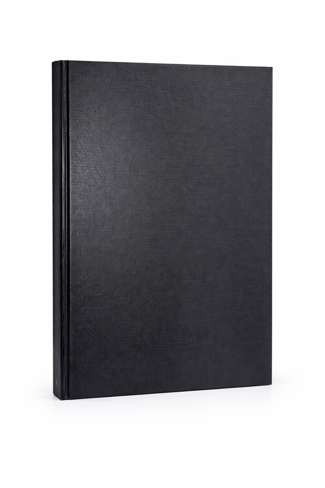 Caderno Grande Numerado 200 Folhas Preto Animativa Material Escolar Resistente e Prático - Imagem 2