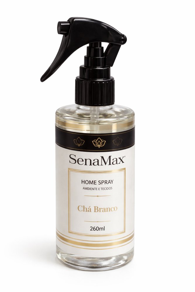 Spray Para ambientes e tecidos Chá branco 260ml - Transparente - Imagem 3