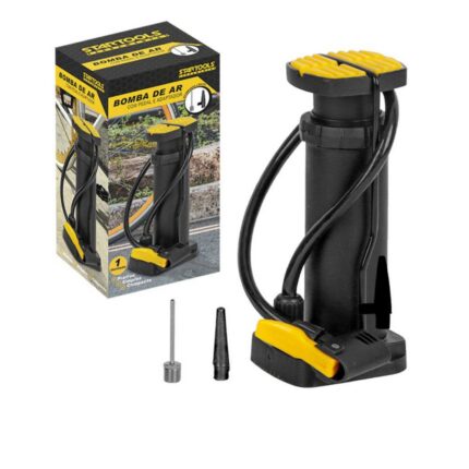 Bomba de Ar com Pedal para Encher Pneu Bicicleta Acessório Adaptador Rápido 100 PSI