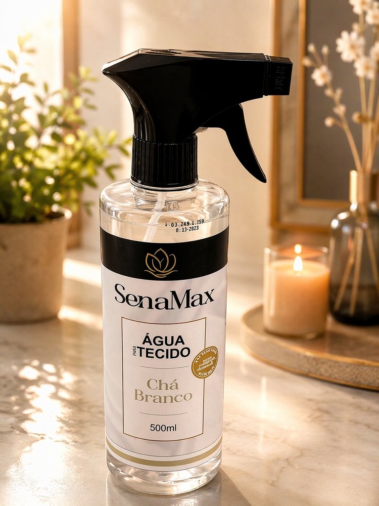 Agua para tecido Chá branco 500ml - Transparente - Imagem 3