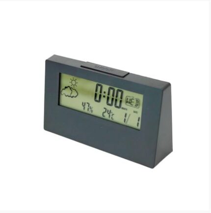 Relógio Despertador Digital de Mesa Sortido Com Tela LED Luz Noturna e Alarme Ajustável
