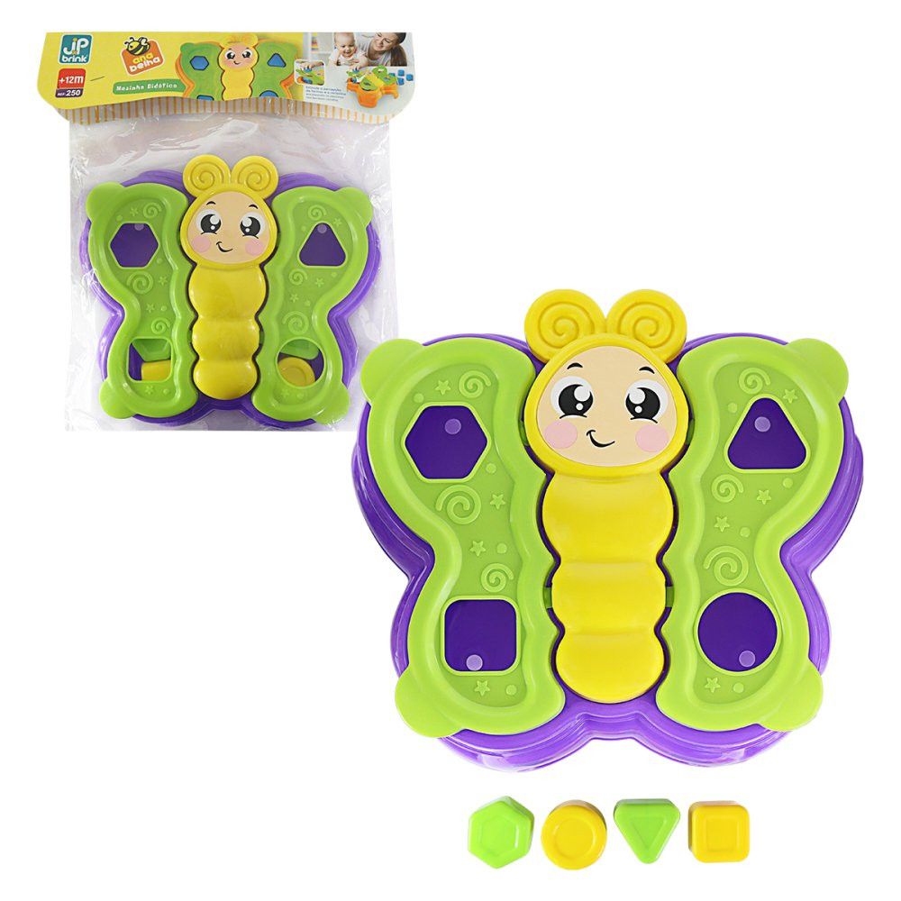 Brinquedo Mesa Anabelha Asa Abre Fecha Colorido - Imagem 4