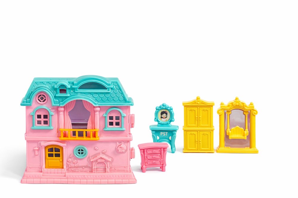 Casinha Boneca Infantil Móveis Acessórios Brinquedo - Imagem 2