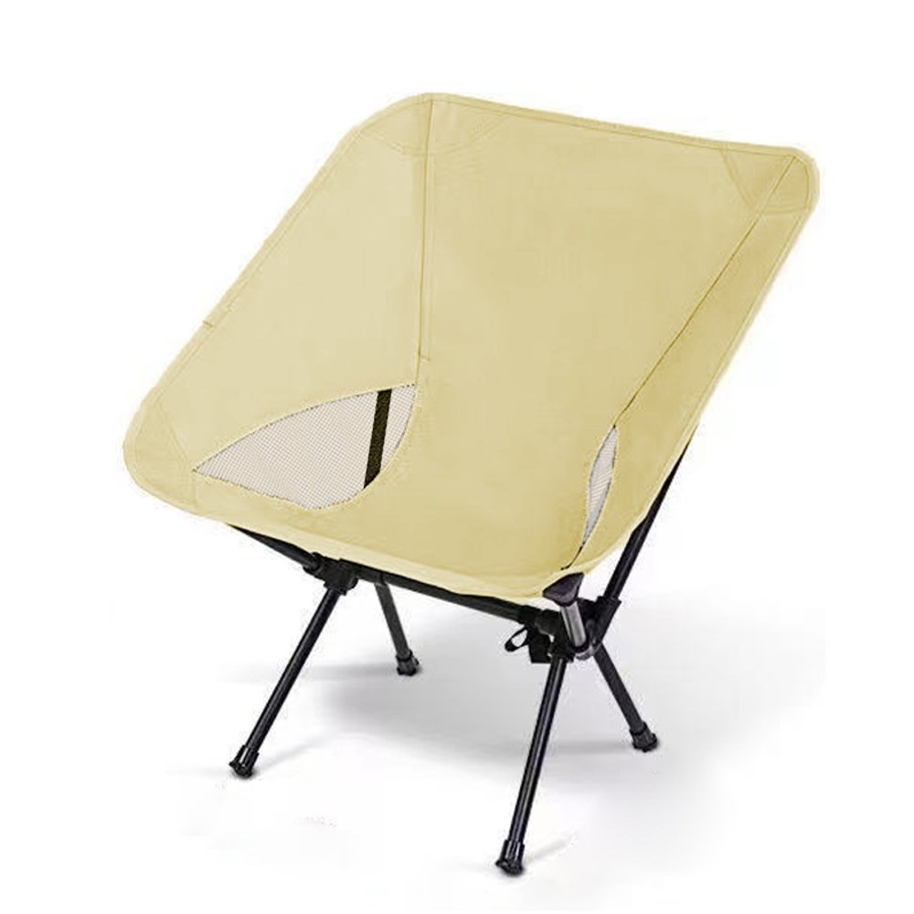 Cadeira para Camping Portátil Dobrável Sortida com Estrutura de Aço e Bolsa de Transporte - Imagem 2